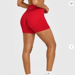 Oner SOFTMOTION™ HIGH WAISTED SHORTS 6" WITH WHITE LOGO - size small